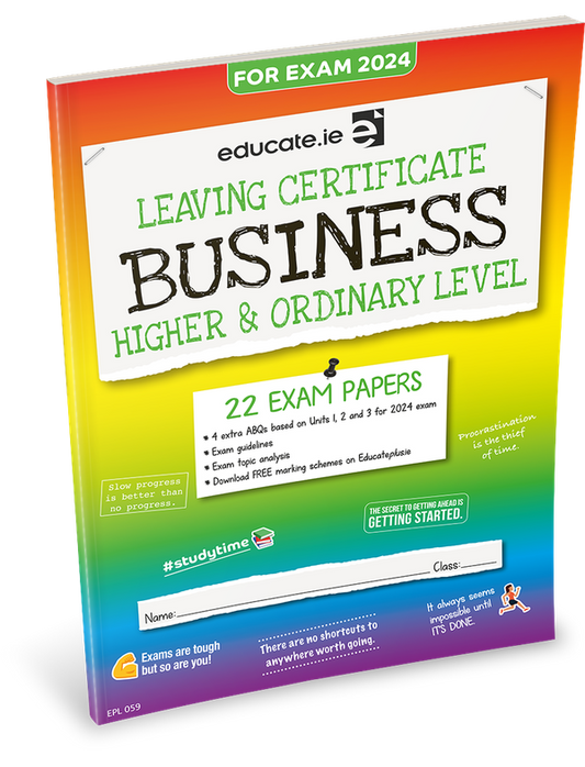 Business Leaving Certificate Exam Papers 2024