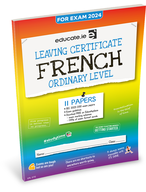 French Leaving Certificate Ordinary Level Exam Papers 2024