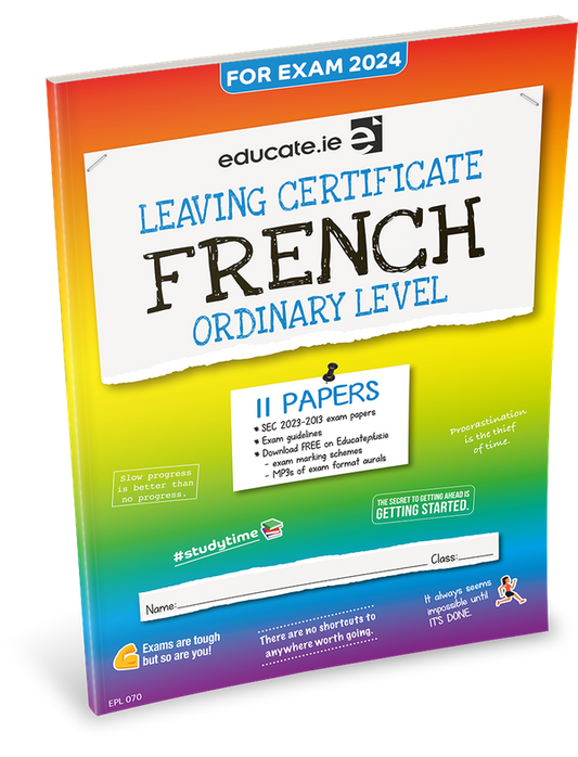 French Leaving Certificate Ordinary Level Exam Papers 2024