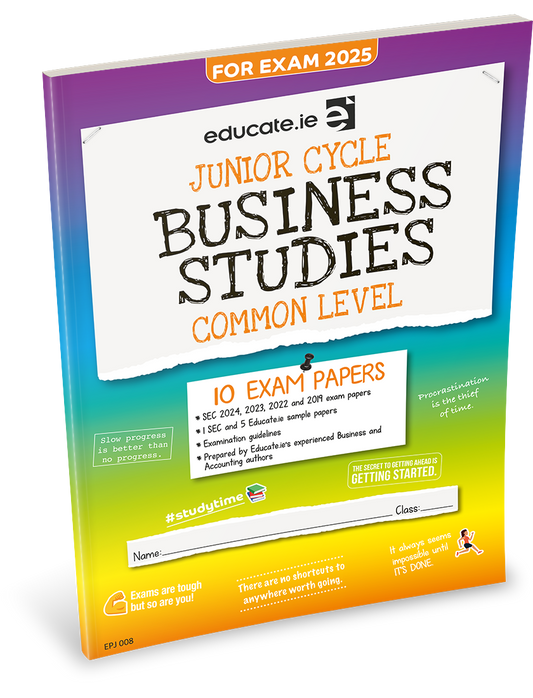 Business Studies Junior Cycle Common Level Exam Papers Educate.ie