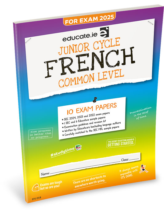 French Junior Cycle Common Level Exam Papers Educate.ie