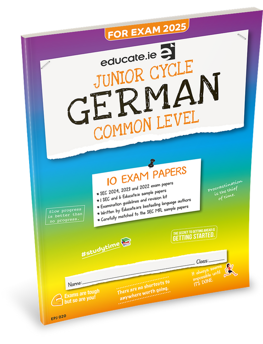 German Junior Cycle Common Level Exam Papers Educate.ie