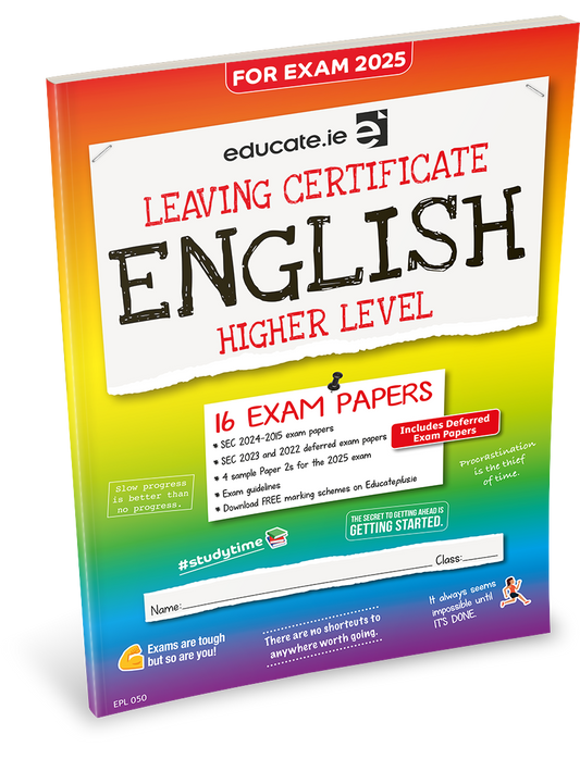 English Leaving Certificate Higher Level Exam Papers Educate.ie