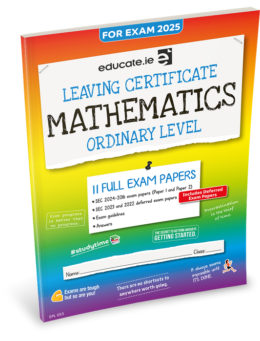 Maths Leaving Certificate Ordinary Level Exam Papers Educate.ie