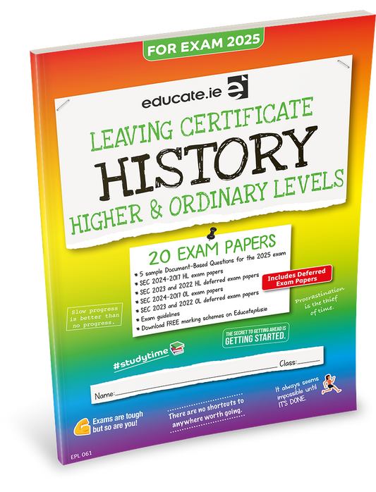 History Leaving Certificate Exam Papers Educate.ie