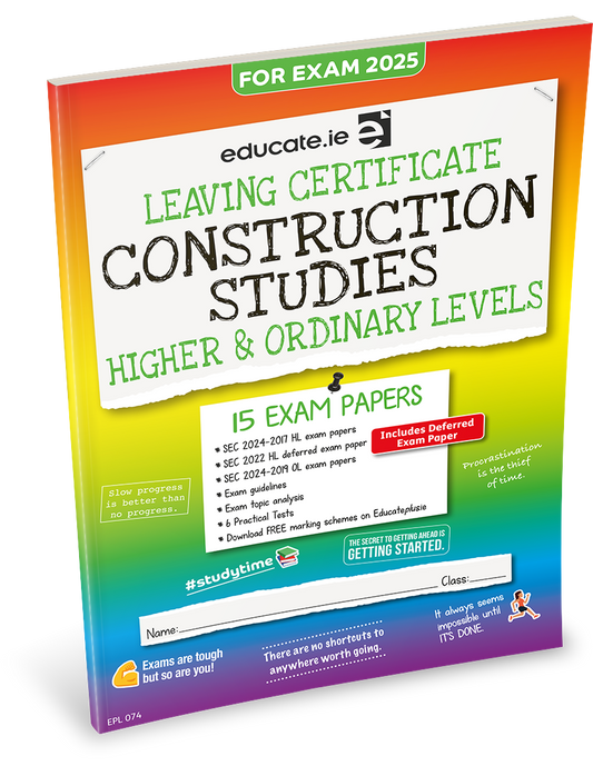 Construction Studies Leaving Certificate Exam Papers Educate.ie