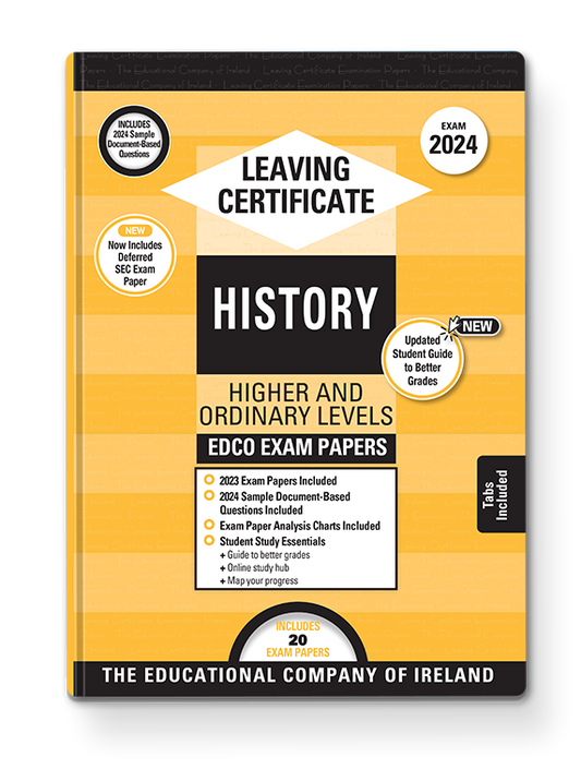 History Leaving Certificate Exam Papers 2024