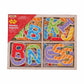 Magnetic Letters Wooden - Uppercase