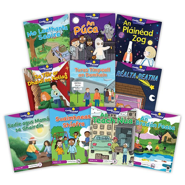 Cosan na Gealai 3rd Class Fiction Reader Pack