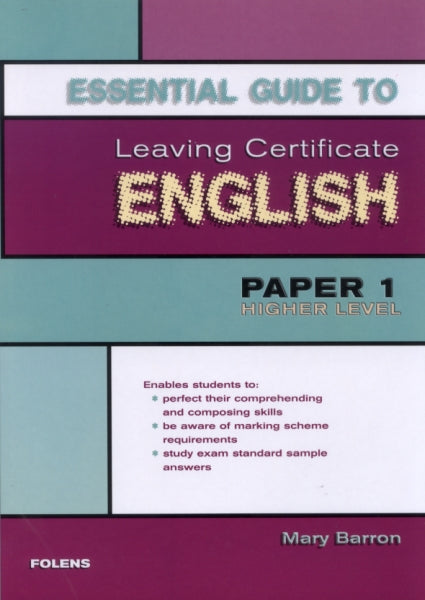 Essential Guide to English Paper 1  NOW €3