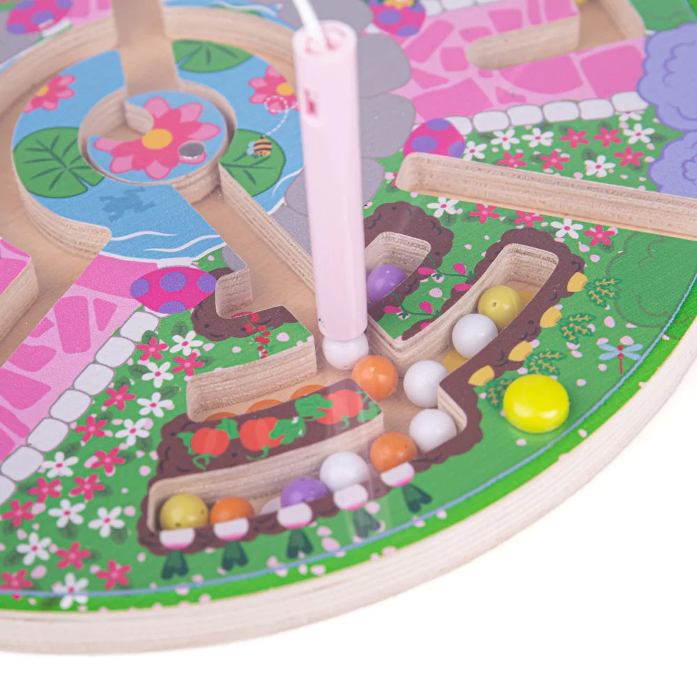 Flower Garden Maze Puzzle