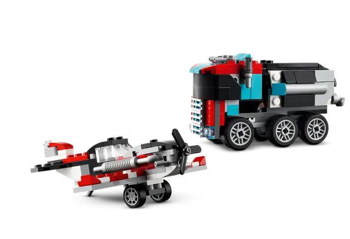 LEGO Creator 3in1 Flatbed Truck with Helicopter (31146)