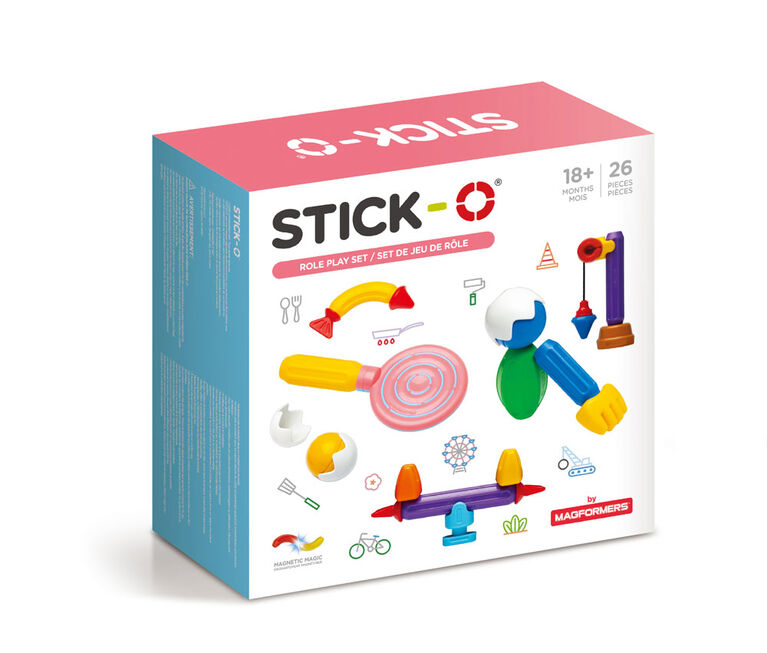 Stick-O Role Play Set 26 Pieces