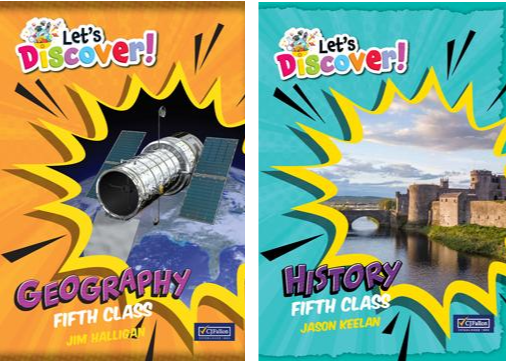 Let's Discover 5th Class History and Geography Textbook Pack