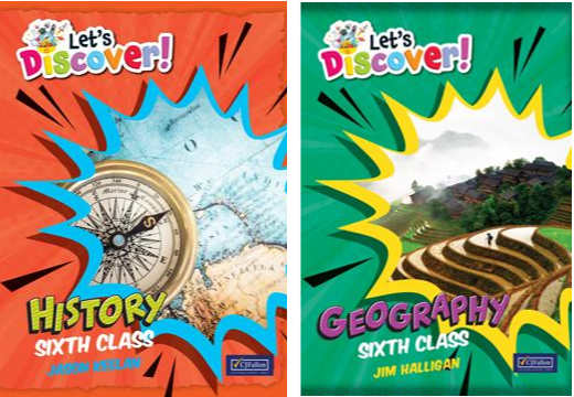 Let's Discover 6th Class History and Geography Textbook Pack